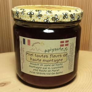 Miel de montagne 100% Français  – 430 g
